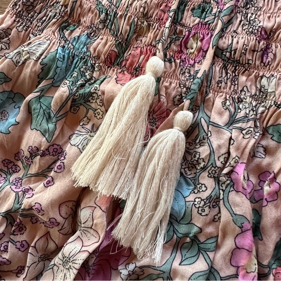 Spell Sayulita Rouched Top in Medium Off The Shoulder ✨ - Picture 5 of 10